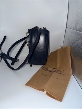 Patricia Nash Amalia Crossbody Wallet/Phone Holder Denim Blue
